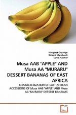 Musa AAB APPLE AND Musa AA MURARU DESSERT BANANAS OF EAST AFRICA