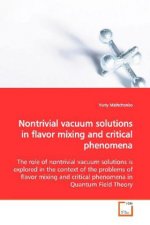 Nontrivial vacuum solutions in flavor mixing and critical phenomena