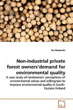 Non-industrial private forest owners'demand for environmental quality