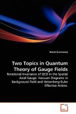 Two Topics in Quantum Theory of Gauge Fields