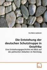 Die Entstehung der deutschen Schutztruppe in  Ostafrika