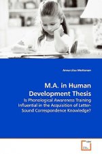 M.A. in Human Development Thesis