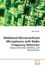 Wideband Micromachined Microphones with Radio Frequency Detection