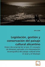 Legislacion, gestion y conservacion del paisaje cultural alicantino