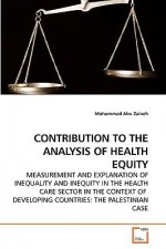 Contribution to the Analysis of Health Equity