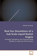 Real Gas Simulations of a Sub-Scale Liquid Rocket Engine