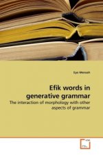 Efik words in generative grammar