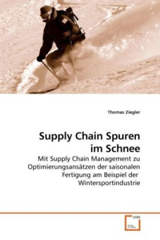 Supply Chain Spuren im Schnee