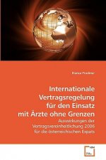 Internationale Vertragsregelung fur den Einsatz mit AErzte ohne Grenzen