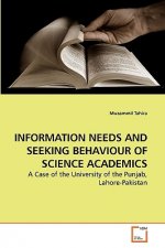 Information Needs and Seeking Behaviour of Science Academics
