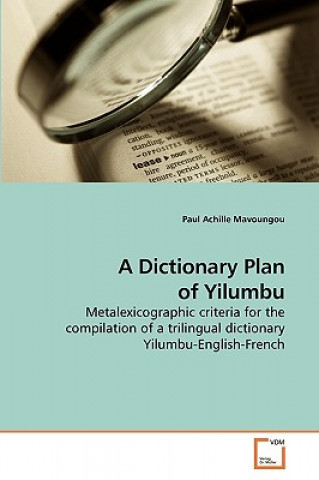 Dictionary Plan of Yilumbu