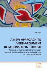 A NEW APPROACH TO VERB-ARGUMENT RELATIONSHIP IN TURKISH