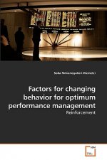 Factors for changing behavior for optimum performance management