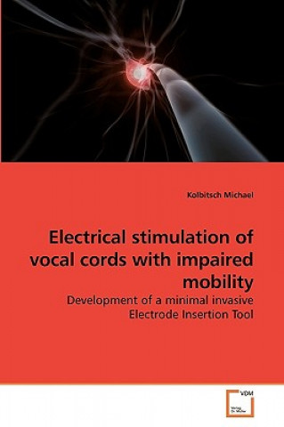 Electrical stimulation of vocal cords with impaired mobility