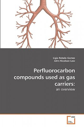 Perfluorocarbon compounds used as gas carriers