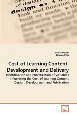 Cost of Learning Content Development and Delivery