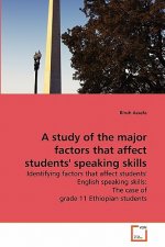 study of the major factors that affect students' speaking skills