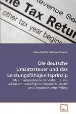 deutsche Umsatzsteuer und das Leistungsfahigkeitsprinzip