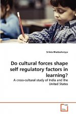 Do cultural forces shape self regulatory factors in learning?