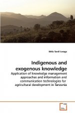 Indigenous and exogenous knowledge