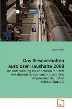 Reiseverhalten autoloser Haushalte 2008