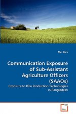 Communication Exposure of Sub-Assistant Agriculture Officers (SAAOs)