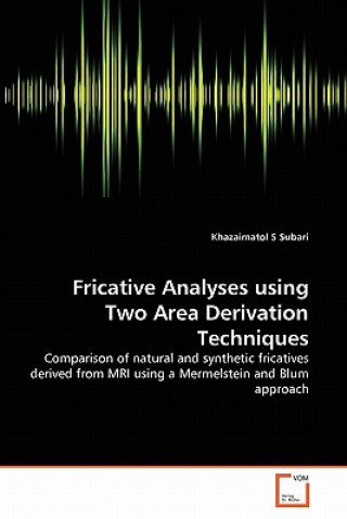 Fricative Analyses using Two Area Derivation Techniques