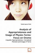 Analysis of Appropriateness and Usage of Physics Terms