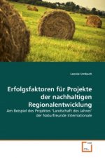 Erfolgsfaktoren für Projekte der nachhaltigen Regionalentwicklung