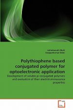 Polythiophene based conjugated polymer for optoelectronic application