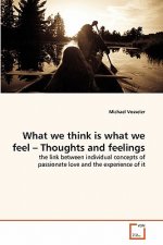 What we think is what we feel - Thoughts and feelings