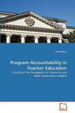 Program Accountability in Teacher Education