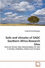 Soils and climates of SADC Southern Africa Research Sites