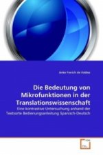 Die Bedeutung von Mikrofunktionen in der Translationswissenschaft