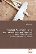 Product Placement in TV Kochshows und Kochkursen
