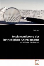 Implementierung der betrieblichen Altersvorsorge