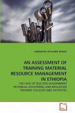 Assessment of Training Material Resource Management in Ethiopia