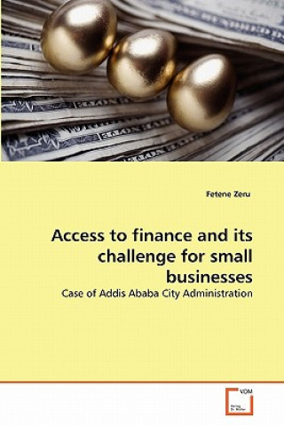 Access to finance and its challenge for small businesses