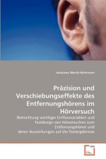 Prazision und Verschiebungseffekte des Entfernungshoerens im Hoerversuch