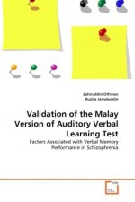 Validation of the Malay Version of Auditory Verbal Learning Test
