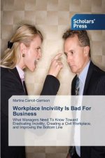 Workplace Incivility Is Bad For Business