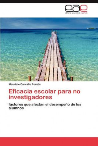 Eficacia escolar para no investigadores (Mauricio Carvallo Pontón)(Miękka)
