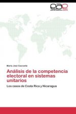 Analisis de la competencia electoral en sistemas unitarios