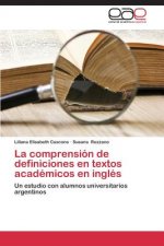comprension de definiciones en textos academicos en ingles