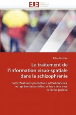 Le Traitement de l''information Visuo-Spatiale Dans La Schizophr nie