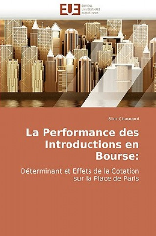 La Performance Des Introductions En Bourse