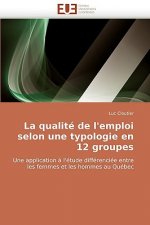 Qualit  de l''emploi Selon Une Typologie En 12 Groupes