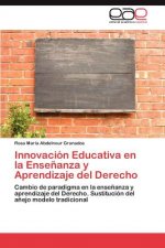 Innovacion Educativa en la Ensenanza y Aprendizaje del Derecho