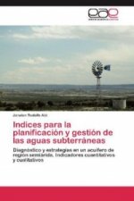 Indices para la planificacion y gestion de las aguas subterraneas