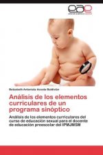 Analisis de Los Elementos Curriculares de Un Programa Sinoptico